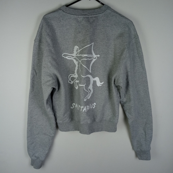 Good American Oversized Sagittarius Sweatshirt Size 1/S - Picture 9 of 12